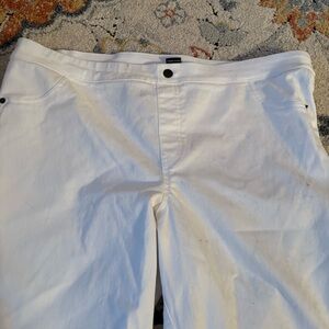 HUE White Jeggings